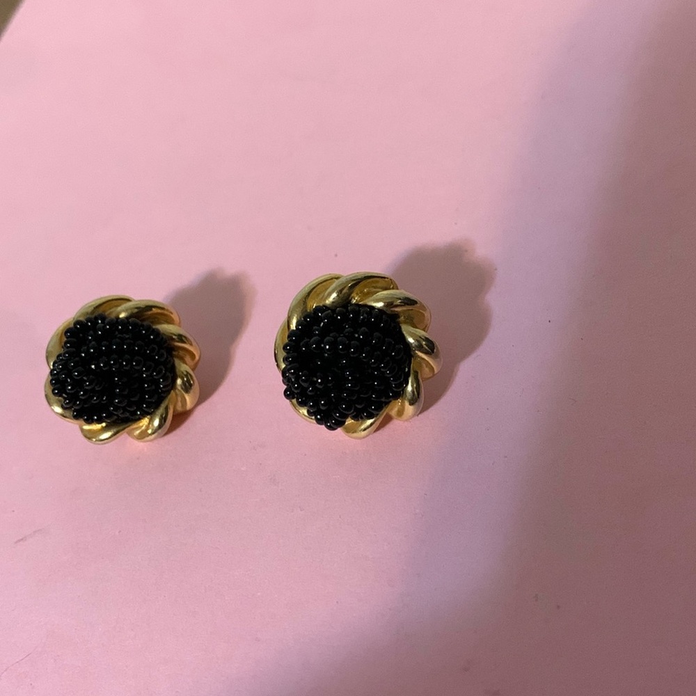 Beautiful clip on style earrings